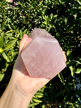 Load image into Gallery viewer, No perfect On Sale!Madagascar Large Rose Quartz Tower,Pink Crystal Point,1337g
