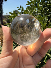 Load image into Gallery viewer, High Quality Light Smoky Quartz Crystal Sphere Smoky Quartz Ball,A64
