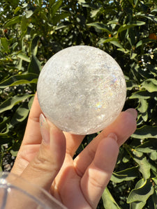Great Deal!Clear Quartz Crystal Sphere,A127