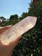 Load image into Gallery viewer, 589g Rose Quartz Obelisk,Natural Polished Crystal Point, A60
