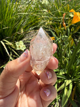 Load image into Gallery viewer, Natural Enhydro Quartz w/ Moving Bubble &amp;/or Carbon/Black Inclusions,A446
