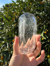 Load image into Gallery viewer, Clear Quartz Offering Bowl,Crystal Quartz Altar Bowl,Crystal Tray,B137
