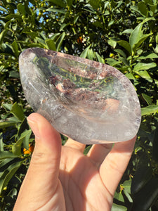 Garden Quartz Offering Bowl,Crystal Quartz Altar Bowl,Crystal Tray,B109