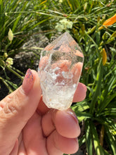 Load image into Gallery viewer, Natural Enhydro Quartz w/ Moving Bubble &amp;/or Carbon/Black Inclusions,A453

