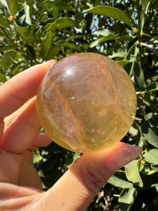 High Quality Candy Fluorite Sphere, Stunning Rainbow Fluorite Ball,A110
