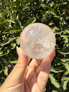 Great Deal!Clear Quartz Crystal Sphere,A126