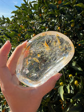 Load image into Gallery viewer, Clear Quartz Offering Bowl,Crystal Quartz Altar Bowl,Crystal Tray,B135
