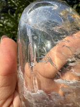 Load image into Gallery viewer, Small Clear Quartz Offering Bowl,Crystal Quartz Altar Bowl,Crystal Tray,B63
