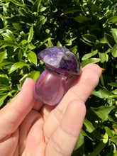 Load image into Gallery viewer, Resin small cute Amethyst mushroom
