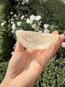 Small Clear Quartz Offering Bowl,234.8g