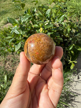 Load image into Gallery viewer, Garden Quartz Crystal Sphere,Natural Lodolite Included Healing Crystal Ball,A328
