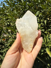 Load image into Gallery viewer, Large Natural Clear Quartz Crystal Point, Raw White Quartz Tower, A87
