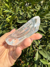 Load image into Gallery viewer, Mini Clear Quartz Offering Bowl,Crystal Quartz Altar Bowl,Crystal Tray,B70
