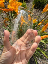 Load image into Gallery viewer, No perfect On Sale!Natural Clear Quartz Gourd Flame Dish,Crystal Tray,B154
