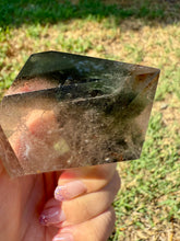 Load image into Gallery viewer, Garden Phantom Quartz Crystal Tower – Natural Lodolite Point
