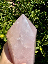 Load image into Gallery viewer, No perfect On Sale!Madagascar Large Rose Quartz Tower,Pink Crystal Point,1337g
