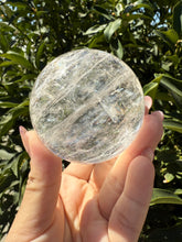 Load image into Gallery viewer, Rainbow Clear Quartz Crystal Sphere,Natural Healing Stone Ball,A117
