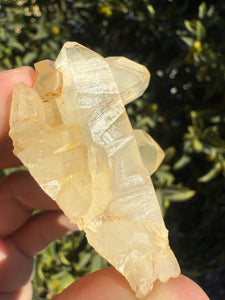 Natural Crystal Cluster with Unique Textures