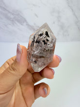 Load image into Gallery viewer, High Luster Enhydro Quartz w/ Moving Bubble &amp;/or Carbon/Black Inclusions,A498
