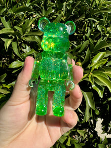 Shiny Mermaid glitter Green toy bear