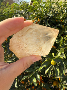 Raw Himalayan Quartz Crystal with Unique Natural Patterns