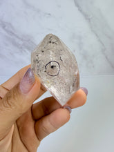 Load image into Gallery viewer, Natural Enhydro Quartz w/ Moving Bubble &amp;/or Carbon/Black Inclusions,A494

