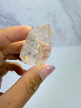 Load image into Gallery viewer, High Luster Enhydro Quartz w/ Moving Bubble &amp;/or Carbon/Black Inclusions,A503
