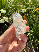 Load image into Gallery viewer, Natural Enhydro Quartz w/ Moving Bubble &amp;/or Carbon/Black Inclusions,A459
