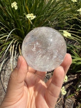 Load image into Gallery viewer, Natural Clear Quartz Crystal Sphere White Healing Stone Ball,A353
