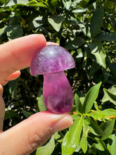 Load image into Gallery viewer, Small Fluorite Mushroom Carving-1.81in
