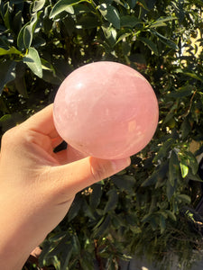 Large Rose Quartz Mushroom