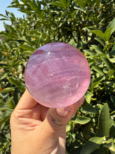 Load image into Gallery viewer, Large Natural Purple Fluorite Mushroom Crystal | Fluorite Mushroom Sculpture
