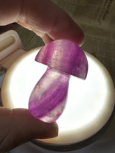 Load image into Gallery viewer, Small Fluorite Mushroom Carving-1.81in
