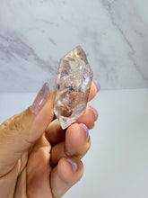 Load image into Gallery viewer, High Luster Enhydro Quartz w/ Moving Bubble &amp;/or Carbon/Black Inclusions,A504

