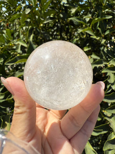 Great Deal!Clear Quartz Crystal Sphere,A127