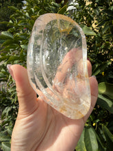 Load image into Gallery viewer, Clear Quartz Offering Bowl,Crystal Quartz Altar Bowl,Crystal Tray,B124
