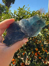 Load image into Gallery viewer, Raw Blue Fluorite Stone,405.3g
