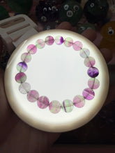 Load image into Gallery viewer, High Quality Fluorite Bracelet - Heart, Throat, Third-Eye, and Crown Chakra
