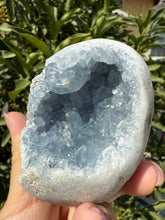 Load image into Gallery viewer, Celestite Geode Egg – Raw Celestine for Calming Energy,A58
