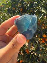 Load image into Gallery viewer, Raw Blue Fluorite Stone,101.6g
