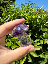 Load image into Gallery viewer, Resin small cute Amethyst mushroom
