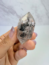 Load image into Gallery viewer, High Luster Enhydro Quartz w/ Moving Bubble &amp;/or Carbon/Black Inclusions,A498
