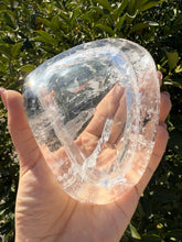 Load image into Gallery viewer, Clear Quartz Offering Bowl,Crystal Quartz Altar Bowl,Crystal Tray,B82
