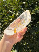 Load image into Gallery viewer, Clear Quartz Offering Bowl,Crystal Quartz Altar Bowl,Crystal Tray,B81
