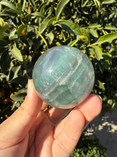 Load image into Gallery viewer, Big Sale!Green Fluorite Crystal Sphere, 5cm
