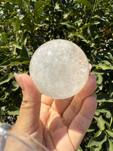 Great Deal!Clear Quartz Crystal Sphere,A127