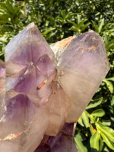 Load image into Gallery viewer, Double Enhydro Amethyst Cluster – Natural Water Bubble Quartz, A47
