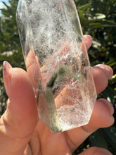 Load image into Gallery viewer, Garden Quartz Crystal Point Tower – Clear Quartz with Unique Inclusions, A82
