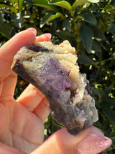 Load image into Gallery viewer, Purple Cubic Fluorite cluster, fluorite Mineral Specimen
