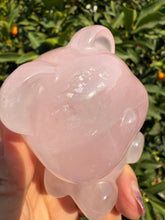 Load image into Gallery viewer, High Quality Rose Quartz Bear – Hand Carved Crystal Figurine Bear Home Decor
